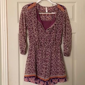 Purple romper